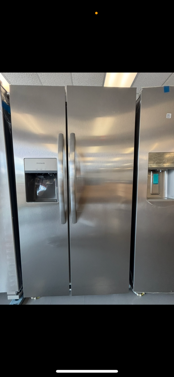frigidaire® 22.3 cu. ft. white side by side refrigerator with eventemp™ cooling system