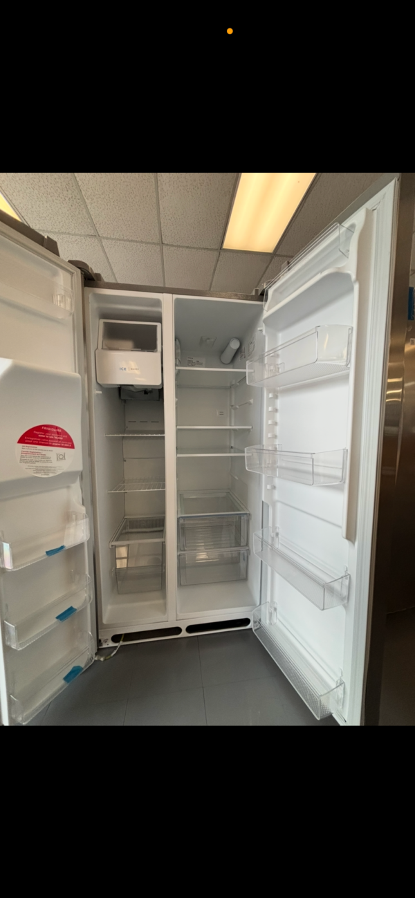 frigidaire® 22.3 cu. ft. white side by side refrigerator with eventemp™ cooling system