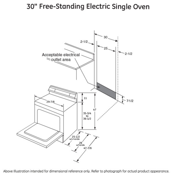 ge® 5.3 cu. ft. stainless steel freestanding electric range with self clean oven