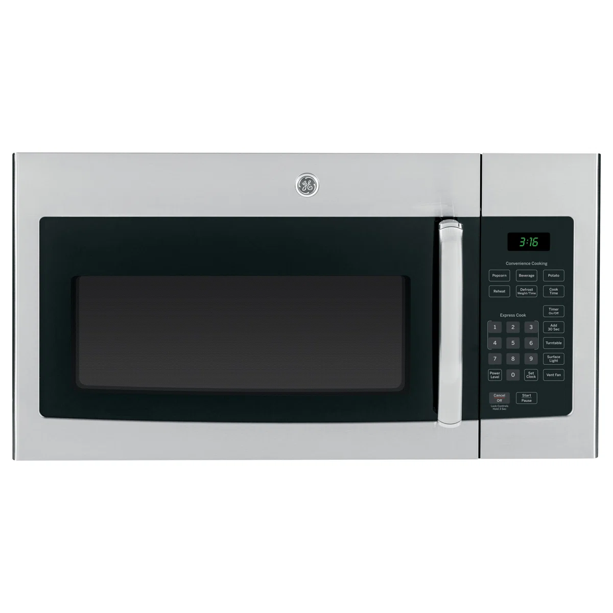 GE 30" 1.6 cu.ft. Over-The-Range Microwave JVM3160RFSS