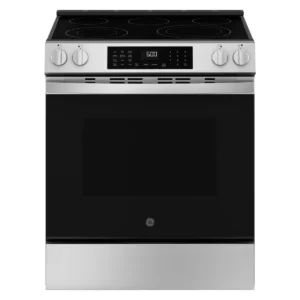 GE 30" Slide-In Electric Convection Range GRS600AVFS