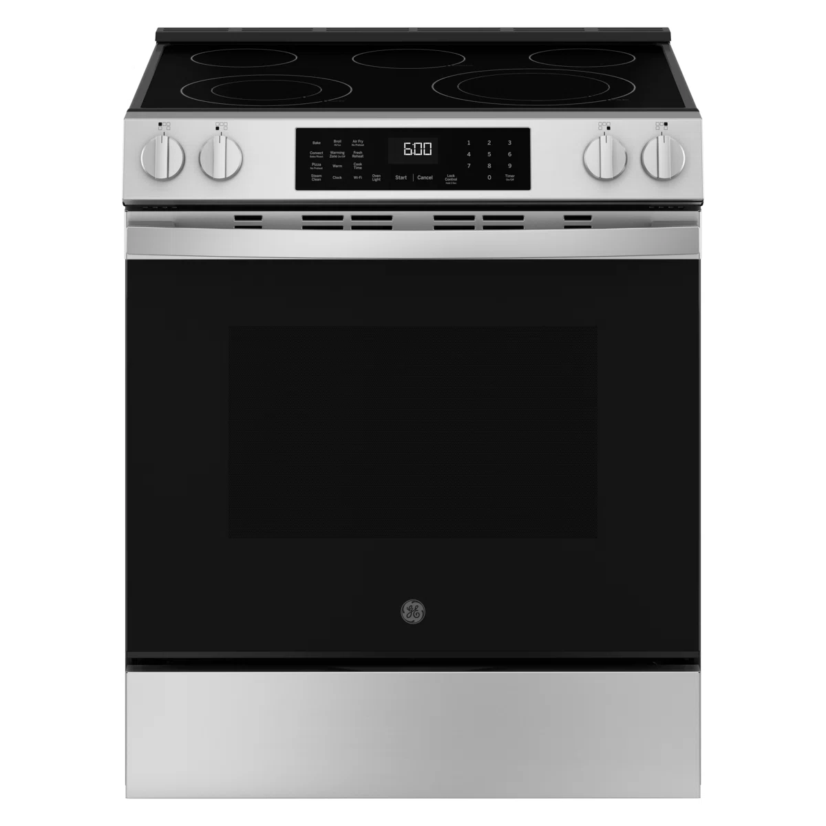 GE 30" Slide-In Electric Convection Range GRS600AVFS