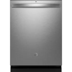 GE Appliances 24" 45 Decibel ENERGY STAR Certified Built-in Top Control Dishwasher with Adjustable Rack and Tall Tub GDT650SYVFS