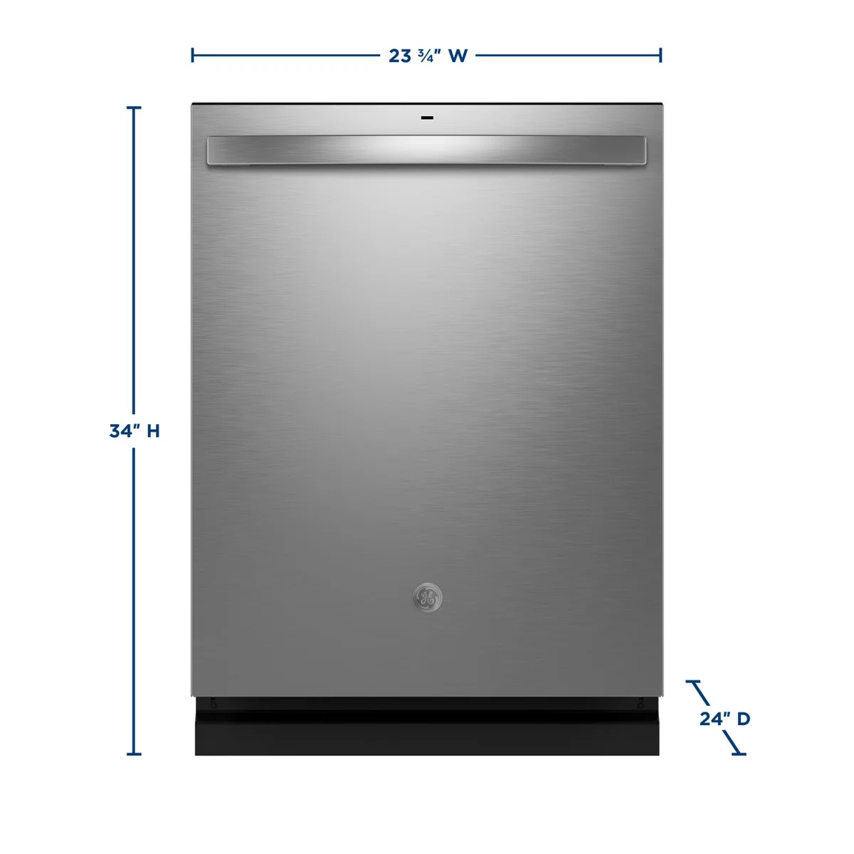 GE Appliances 24" 45 Decibel ENERGY STAR Certified Built-in Top Control Dishwasher with Adjustable Rack and Tall Tub GDT650SYVFS - Image 6
