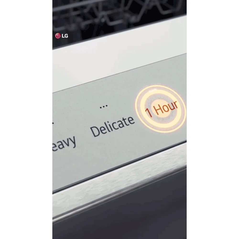 LG Smart Top Control Dishwasher with 1-Hour Wash & Dry, QuadWash® Pro LDTH7972S - Image 7