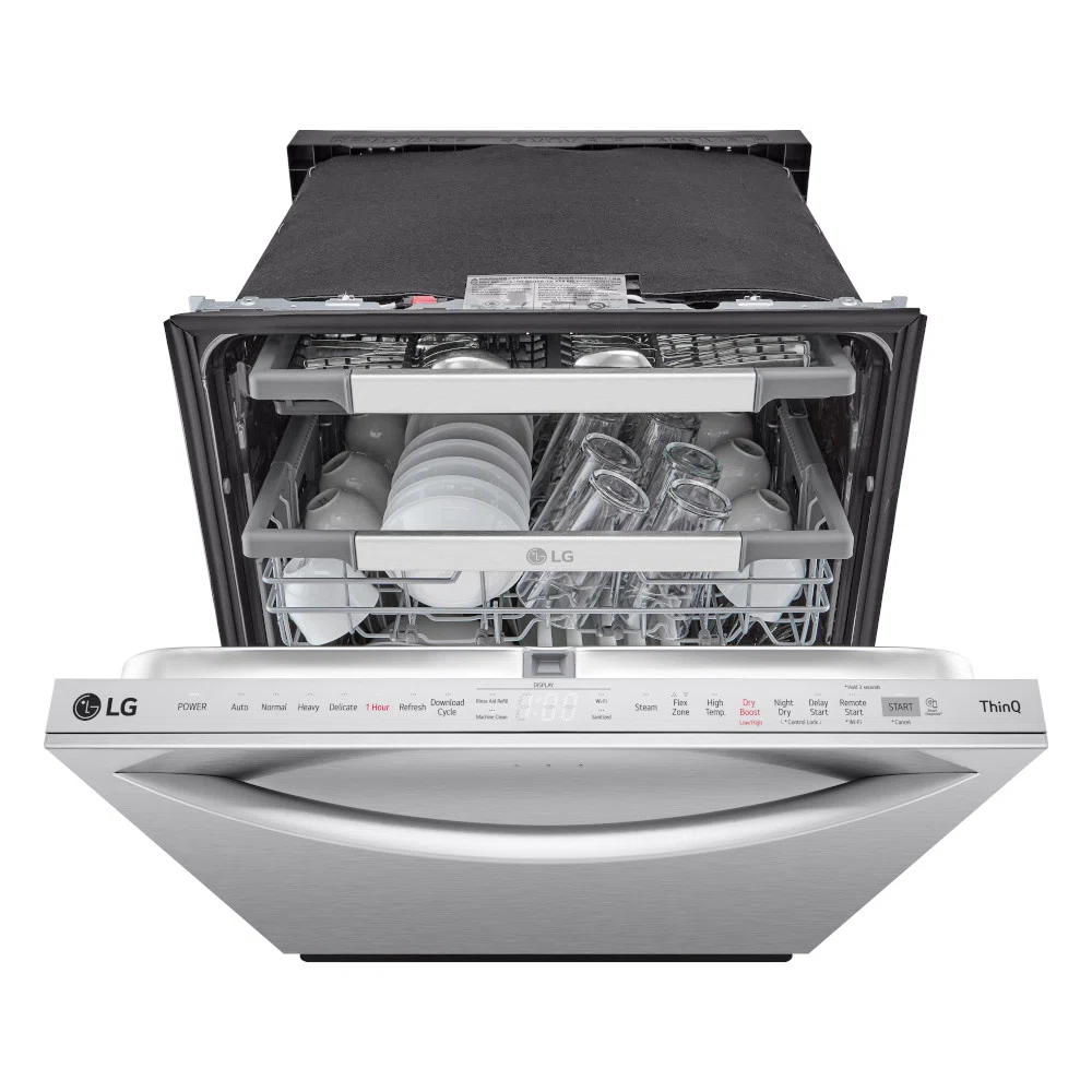 LG Smart Top Control Dishwasher with 1-Hour Wash & Dry, QuadWash® Pro LDTH7972S - Image 6