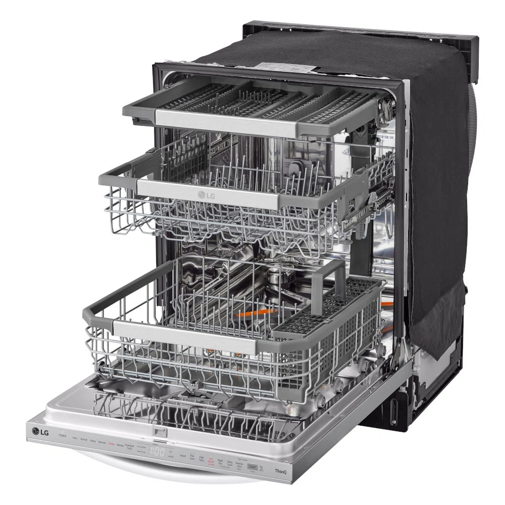 LG Smart Top Control Dishwasher with 1-Hour Wash & Dry, QuadWash® Pro LDTH7972S - Image 4