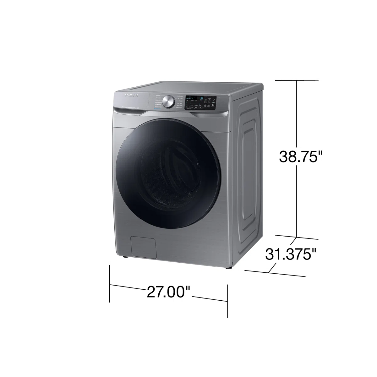 Samsung 4.5 cu. ft. Large Capacity Smart Front Load Washer WF45B6300AP - Image 6