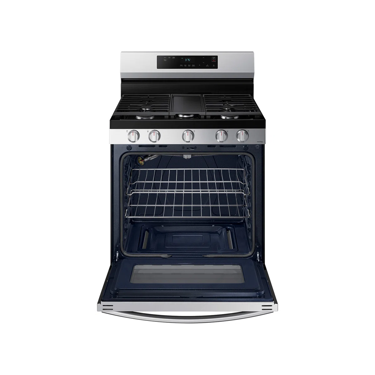 Samsung 6.0 cu. ft. Smart Freestanding Gas Range NX60A6111SS - Image 3