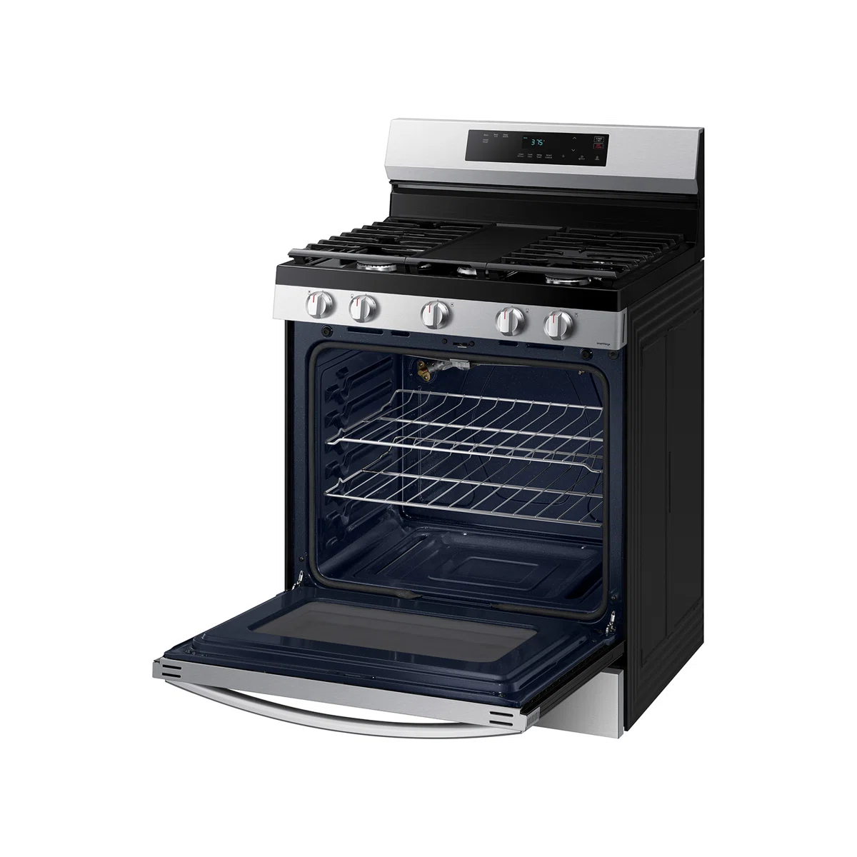 Samsung 6.0 cu. ft. Smart Freestanding Gas Range NX60A6111SS - Image 4