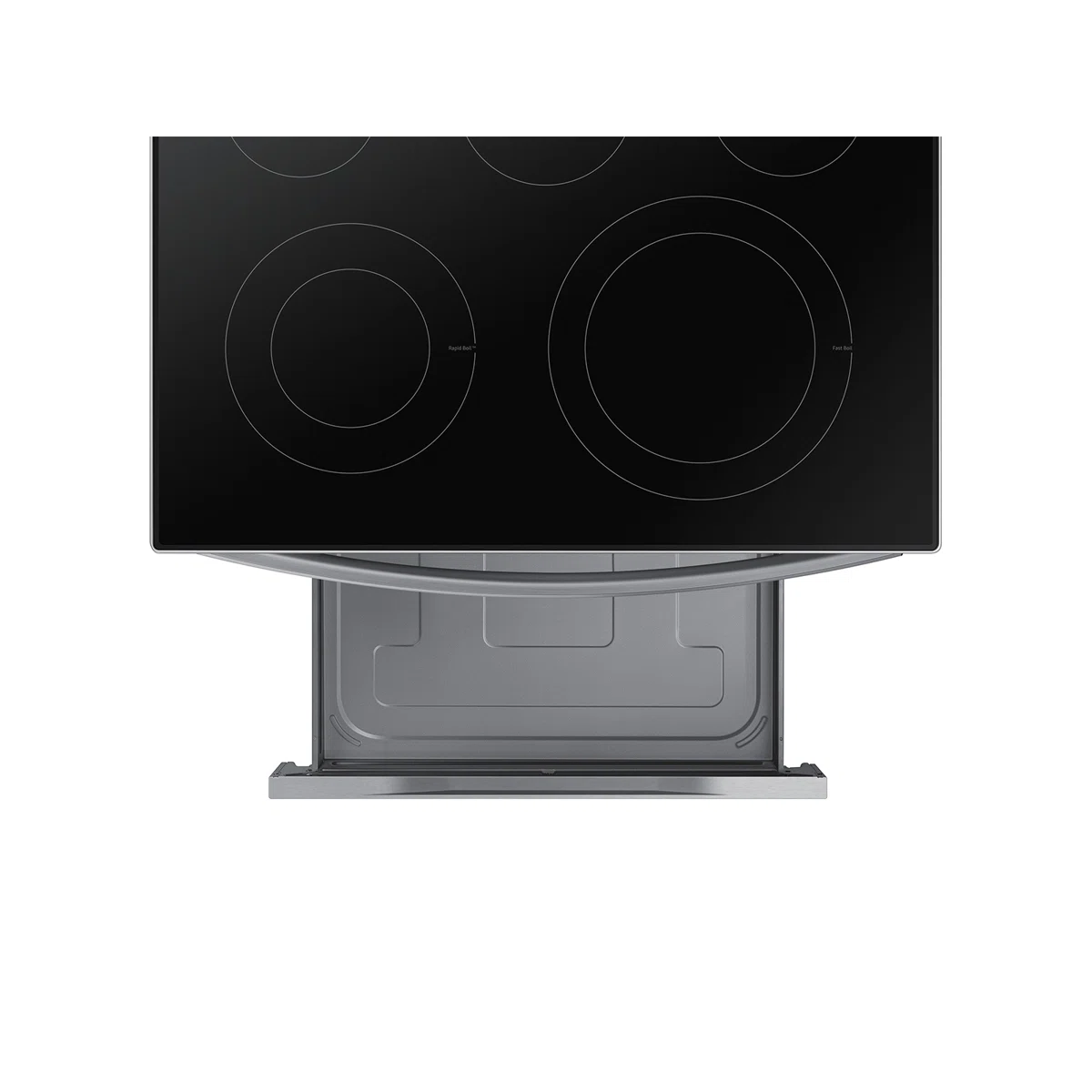 Samsung 6.3 cu. ft. Smart Freestanding Electric Range NE63A6511SS - Image 5