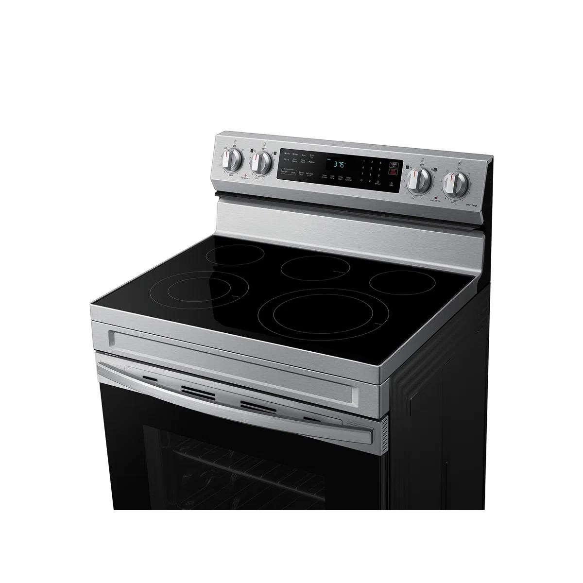 Samsung 6.3 cu. ft. Smart Freestanding Electric Range NE63A6511SS - Image 8